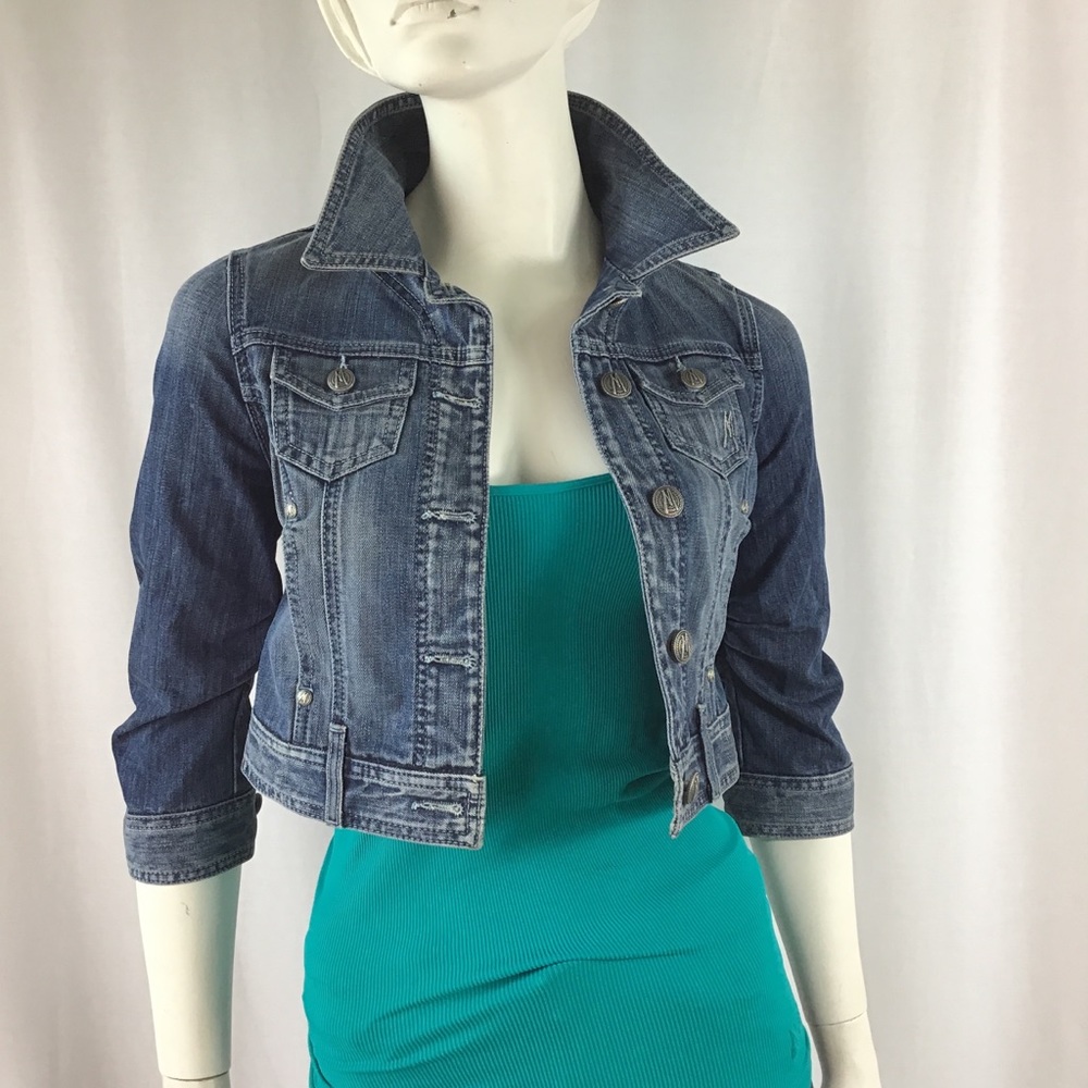 Marciano Crop Denim Jacket